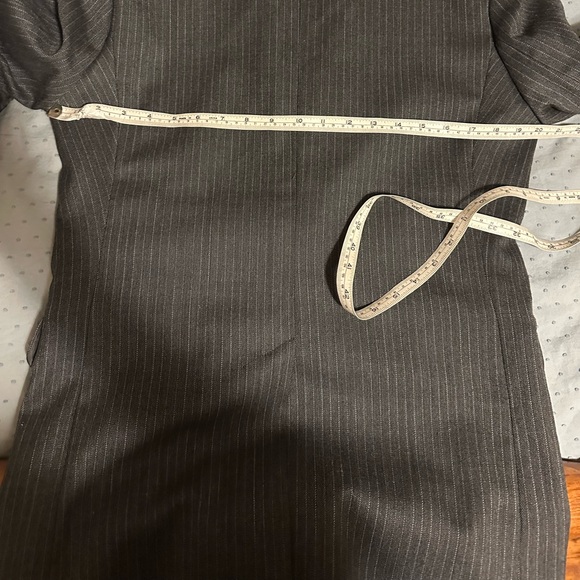 🇫🇷Rouje Jacques blazer grey pinstripe 34 - Picture 7 of 8